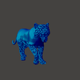 28.png Tiger V29 - Voronoi Style, Spider Web and LowPoly Mixture Model