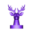 porte bijoux cerfs 2.stl deer jewelry holder