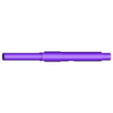Axe hors bord hélice.stl Propeller outboard shaft