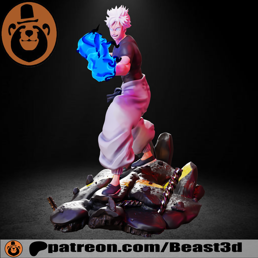 👾 Satoru Gojo - Jujutsu Kaisen・ 3D File for 3D printing・Cults
