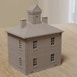 RD-La-Glezie-City-Hall-3D-Print-Miniature-Wargaming-Terrain-Ardennen-Battle-of-the-Bulge-Back.jpg Ardennes Village Set (Bundle) - Battle of the Bulge - WW2 Miniature Wargaming Terrain