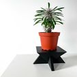 untitled-2146.jpg The Jones Plant Stand for Planters and Displays | Modern and Unique Home Decor for Plants & Succulents  | STL File