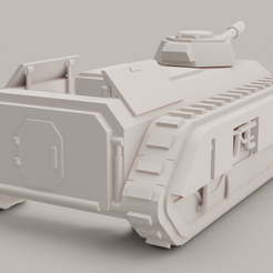 Pallas V2.png Epic 40k Imperial Guard Pallas (double chimera) large transport