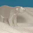 IMG20210227011502.jpg STL file Low poly Polar Bear・3D print design to download