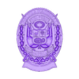 A1F Relieve LDentro.stl Peruvian Police Coat of Arms