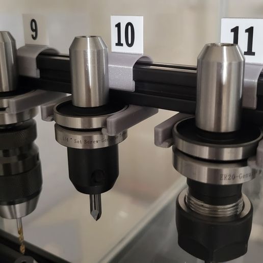 Tormach TTS Toolholder Fork for storage 3D model