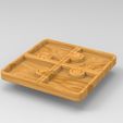 untitled.16.jpg Puzzle Serving Tray, Cnc Cut 3D Model File For CNC Router Engraver, Plate Carving Machine, Relief, serving tray Artcam, Aspire, VCarve, Cutt3D