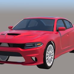 001.jpg Télécharger fichier STL Dodge Charger SRT Hellcat 2015 Body 1/10 • Design pour imprimante 3D, ildarius2017