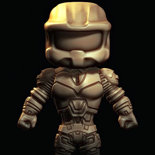 Halo Fan Art 3D model