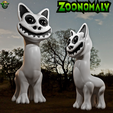 11111.png Smile Cat from ZOONOMALY | SMILECAT Figurines | 3D Fan Art