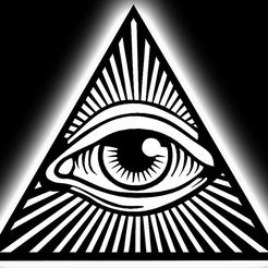all_seeing_eye_00.jpg STL-Datei All Seeing Eye cookie cutter kostenlos・Modell für 3D-Druck zum herunterladen