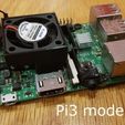 Pi3mount2.jpg Cooling Fan Mount for Raspberry Pi 3 and 4