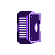 Pi4case3.obj Raspberry Pi 4 Case - Overclocked