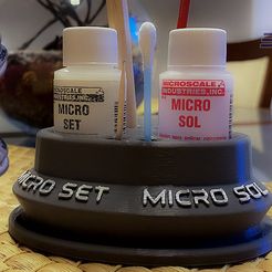 MicroSetSol_Holder.jpg Archivo STL gratis Micro Set-Sol Holder・Plan para descargar y imprimir en 3D, boltian