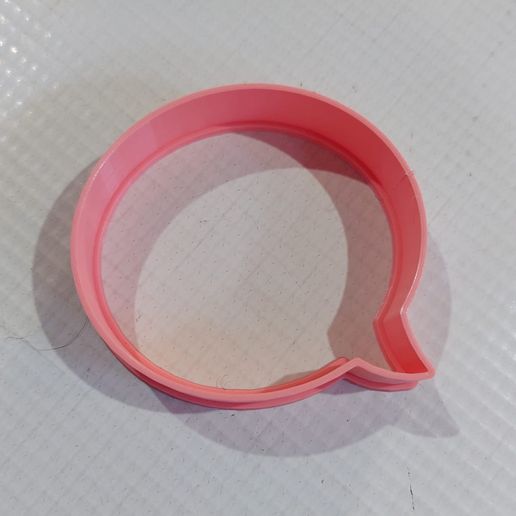 Dialogue balloon cutter 3D model