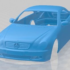 Mercedes-Benz-CL-Class-W215-2006-1.jpg Fichier 3D Mercedes Benz CL Class W215 2006 Carrosserie imprimable・Modèle à imprimer en 3D à télécharger, hora80