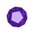 Dodecahedron dice.stl Dados Dodecaedro