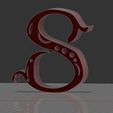 Number-8-upright.jpg Free STL file Number 8 - !!!FREE!!!・3D print design to download