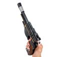 The-Mandalorian's-IB-94-blaster-pistol-replica-prop-Star-Wars5.jpg Mandalorian's IB-94 blaster pistol Star Wars Prop Replica Cosplay Gun Weapon
