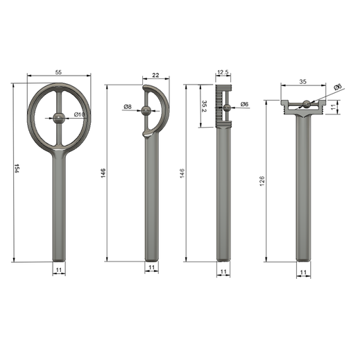 4 Tongue Trainer Kit for Speech Therapy | Oral Language 3D | Logopedic STL 4 Tongue Trainer Kit for Speech Therapy | Oral Motor Tool | Logopedic STL Models 3D model