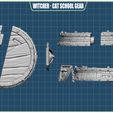 witcher-3d-print-stl-model-fdm-pla-sls-3dprinting-00002.jpg The Witcher - Cat School Gear 3D print model