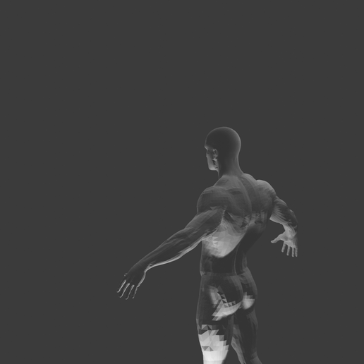 👽 human・ OBJ File for 3D printing・Cults