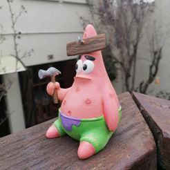 IMG_20200809_144448_900.jpg STL file Patrick Star figure・3D printable model to download