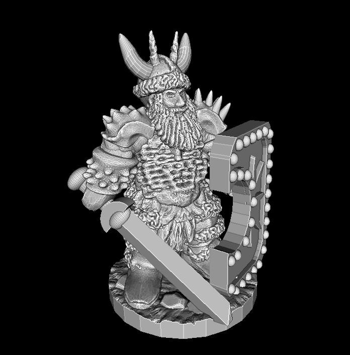 Heavy-Northern-Warrior-Sword-Down-Bearded.png STL file Heavy Northern Warrior At Rest・3D print design to download, Ellie_Valkyrie