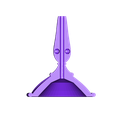 Lumiere_Front_Down(Fixed).stl Fichier STL gratuit Lumière (La Belle et la Bête)・Modèle imprimable en 3D à télécharger