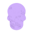 Skull Flower.stl Sugar Skull