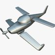 Rutan_Quickie_1.jpg Rutan Model 54 Quickie Q2 - 3D Printable Model (*.STL)