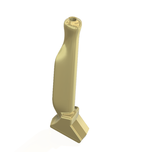 snuffer-02 v4-01.png Télécharger fichier STL Portable Little Gold superVacuum Nasal Snuffer Snorter tube d'inhalation de tabac vts02 pour 3d-print et cnc • Design pour impression 3D, Dzusto
