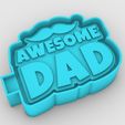 awesome-dad_2.jpg awesome dad - freshie mold - silicone mold box
