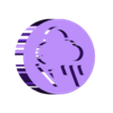 cloud02.stl Stamp - Weather