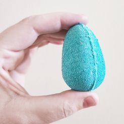 realeggsamplemade.jpg Archivo STL Molde de bomba de baño - Huevo realista para Pascua・Modelo de impresión 3D para descargar