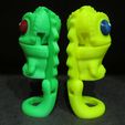 Chameleon-Finger-Toy-2.jpg Chameleon Finger Toy (Easy print and Easy Assembly)