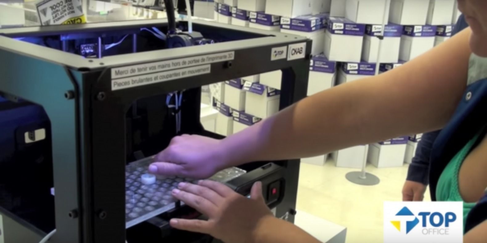 Les imprimantes 3D envahissent les magasins