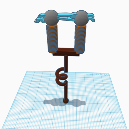 fortnite AC/DC pickaxe - 3D model önizlemesi