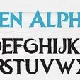 Frozen-font-download.jpg Frozen Alphabet (The Snow Queen)