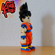 CGImages9.png Dragon Ball Z Goku MultiColor Flexi Print-In-Place + figure & keychain
