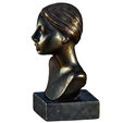model-1.png Woman portrait modern art sculpture bronze bust