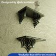 01l.jpg SPIDER WEB WALL SHELF - GOTHIC SHELF