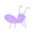 6.obj Cartoon Ant Set
