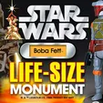 vintage-boba-fett-monument.webp Life-Size Vintage Boba 2015 from Gen Giant 3d model stands about 6 foot w/rocket fire kit