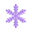 Snowflake1.STL Pack décoration pour Noël