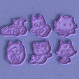 main.png Gabbys dollhouse cookie cutter set of 6