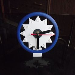 CIMG0499_display_large.jpg Free STL file Clock 5・3D printer design to download