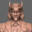 15.jpg Loki Bust - TV series 2021 - Marvel Comics 3D print model