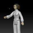ScreenShot513.jpg Star Wars .stl Princes leia .3D action figure .OBJ Kenner