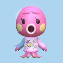 IMG_4600.png Fichier STL ANIMAL CROSSING - MARINA・Modèle pour imprimante 3D à télécharger